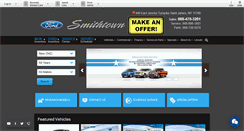 Desktop Screenshot of fordofsmithtown.net
