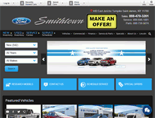 Tablet Screenshot of fordofsmithtown.net